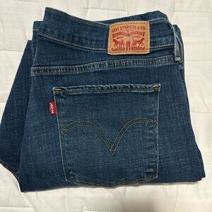Levi Strauss size 14 dark blue denim